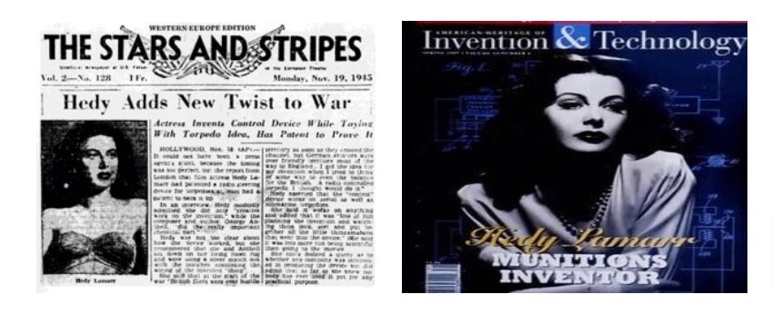 Vintage newspaper article about the atomic bomb development during WWII.