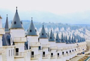 The Turkish Goastown of Newly Constructed Farytale Castles