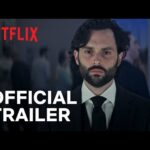 Netflix trailer with man in formal attire.