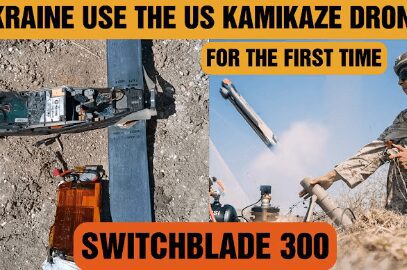Testing the Switchblade 300 drone missile in the US for the first time.